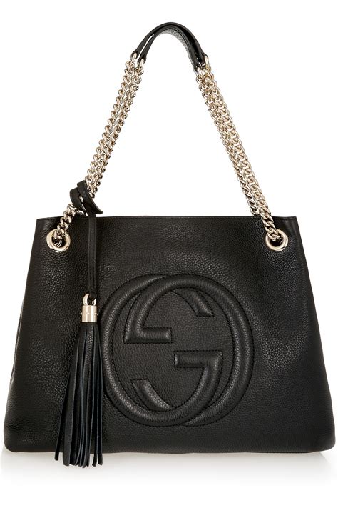 gucci leather soho shoulder bag|cheapest Gucci soho bag.